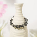 Load image into Gallery viewer, Natural Black Rutilated Quartz Chips Crystal Bracelets