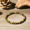 Load image into Gallery viewer, Chocolate Blue Tiger Eye Bracelet – ORVEL GEMS