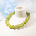 Load image into Gallery viewer, Emerald Green Serpentine Jade Crystal Healing Bracelets
