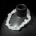 Load image into Gallery viewer, Blue Flash Moonstone Chips Crystal Beaded Bracelets