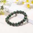Load image into Gallery viewer, Striking Ruby Zoisite Crystal Beaded Bracelets