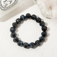 Load image into Gallery viewer, Blue Tiger's Eye Faceted Lantern Crystal Beaded Bracelets