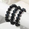 Load image into Gallery viewer, Blue Tiger's Eye Faceted Lantern Crystal Beaded Bracelets