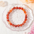 Load image into Gallery viewer, Red Agate Healing Bracelet – ORVEL GEMS