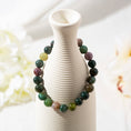 Load image into Gallery viewer, Moss agate Crystal Beaded Bracelets