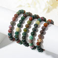 Load image into Gallery viewer, Moss agate Crystal Beaded Bracelets