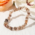 Load image into Gallery viewer, Copper Rutilated Quartz Chips Crystal Beaded Bracelets