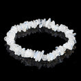 Load image into Gallery viewer, Blue Flash Moonstone Chips Crystal Beaded Bracelets