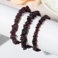 Load image into Gallery viewer, Deep Red Garnet Chips Crystal Beaded Bracelets