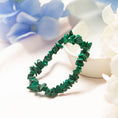 Load image into Gallery viewer, Vivid Green Malachite Chips Crystal Beaded Bracelets