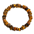Load image into Gallery viewer, Chocolate Brown Tiger's Eye Nugget Crystal Beaded Bracelets