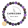 Load image into Gallery viewer, Capricorn-12 Zodiac Sign Constellation Crystal Bracelet