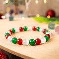 Load image into Gallery viewer, Christmas Gemstone Crystal Bracelet