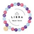 Load image into Gallery viewer, Libra-12 Zodiac Sign Constellation Crystal Bracelet