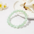 Load image into Gallery viewer, Enchanting Pastel Green Kunzite Crystal Beaded Bracelets