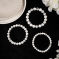 Load image into Gallery viewer, Lightweight Howlite Crystal Beaded Bracelet
