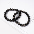 Load image into Gallery viewer, Silver Sheen Obsidian Bracelet – ORVEL GEMS