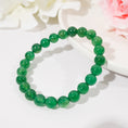 Load image into Gallery viewer, Green Agate Crystal Healing Bracelets – ORVEL GEMS