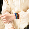 Load image into Gallery viewer, 7 Chakras Crystal Healing Bracelet Stack