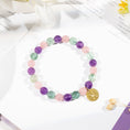 Load image into Gallery viewer, Pisces-12 Zodiac Sign Constellation Crystal Bracelet