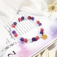 Load image into Gallery viewer, Libra-12 Zodiac Sign Constellation Crystal Bracelet