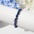 Load image into Gallery viewer, Natural Lapis Lazul Nuggets Crystal Beaded Bracelets