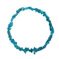 Load image into Gallery viewer, High-Quality Neon Blue Apatite Chips Crystal Healing Beaded Bracelets
