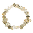 Load image into Gallery viewer, Natural Green Rutilated Quartz Chips Crystal Beaded Bracelets
