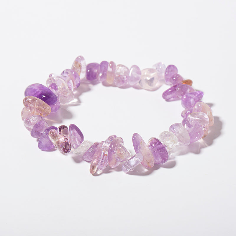 Natural Ametrine Chip Crystal Therapy Bracelet