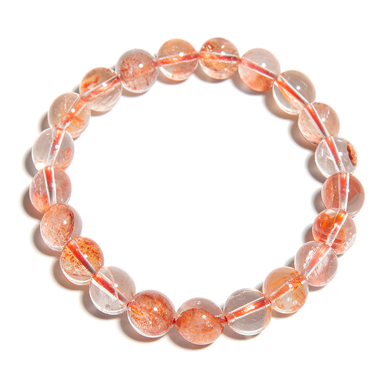 Passionate Fire Quartz Crystal Healing Bracelets