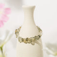 Load image into Gallery viewer, Natural Green Rutilated Quartz Chips Crystal Beaded Bracelets
