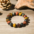 Load image into Gallery viewer, Multi Tiger's Eye Healing Bracelet – ORVEL GEMS
