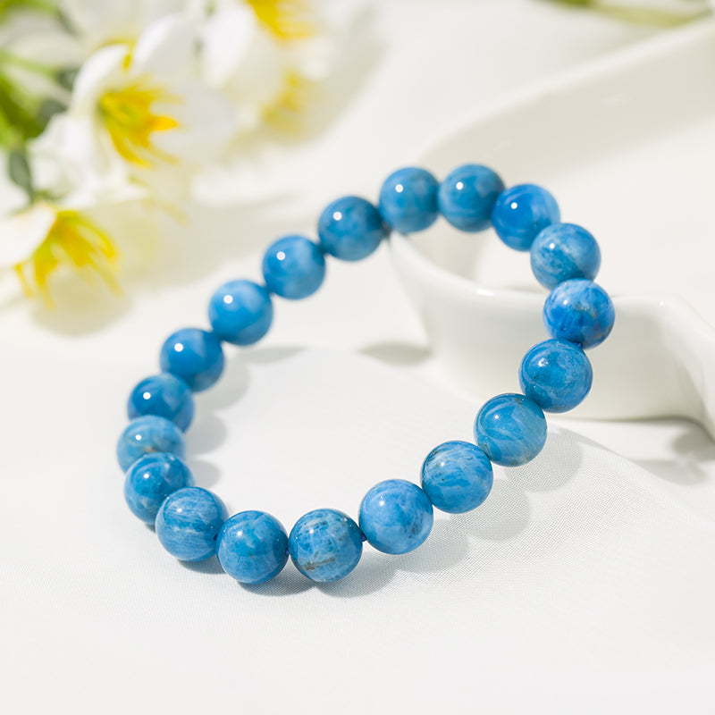 Blue Apatite Healing Bracelet – ORVEL GEMS