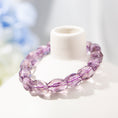 Load image into Gallery viewer, Amethyst Faceted Freeform Nugget Crystal Therapy Bracelet
