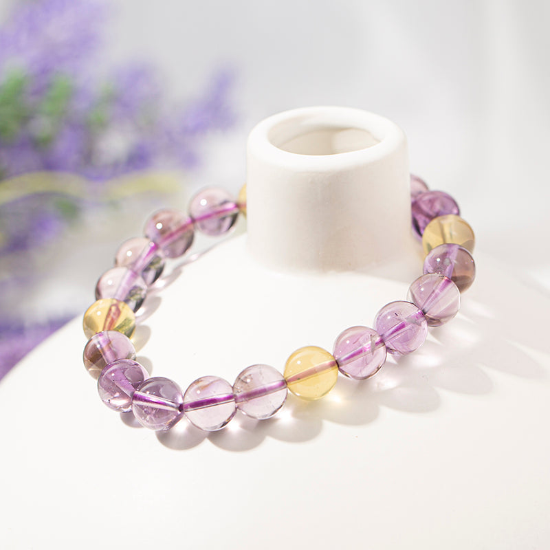 Immaculate Ametrine Crystal Healing Bracelet