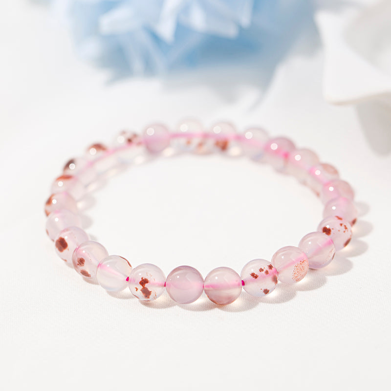 Ice Pink Purple Agate Healing Bracelets – ORVEL GEMS