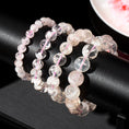 Load image into Gallery viewer, Snowflake Phantom Quartz Bracelets – ORVEL GEMS
