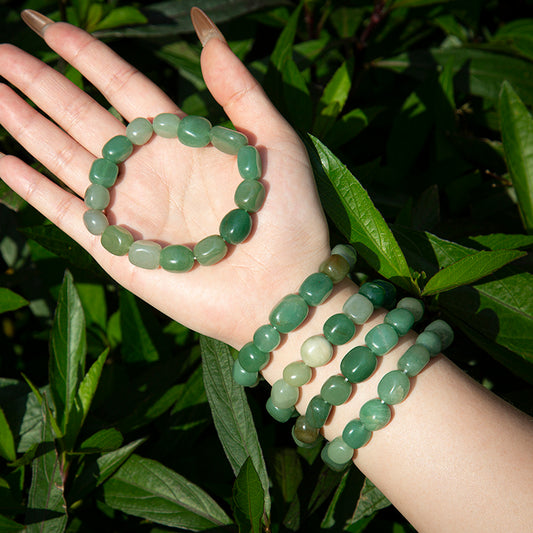 Green Aventurine Nugget Healing Bracelet