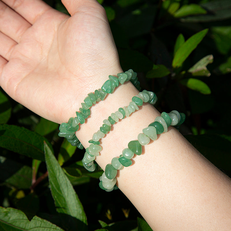 Green Aventurine Beaded Bracelets – ORVEL GEMS