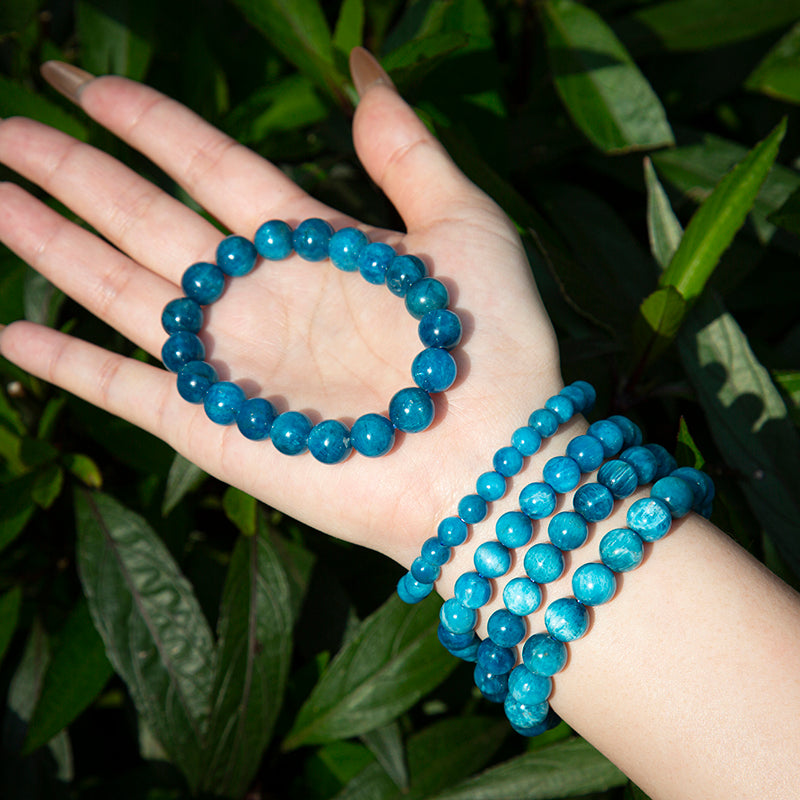 Blue Apatite Healing Bracelet – ORVEL GEMS