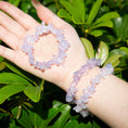 Load image into Gallery viewer, Lavender Moon Quartz Bracelet – ORVEL GEMS
