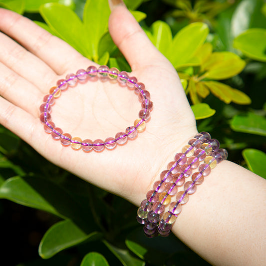 Immaculate Ametrine Crystal Healing Bracelet