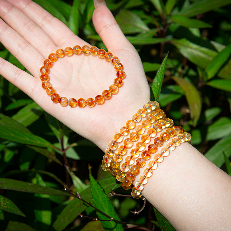 Elegant Citrine Gemstone Bracelets – ORVEL GEMS