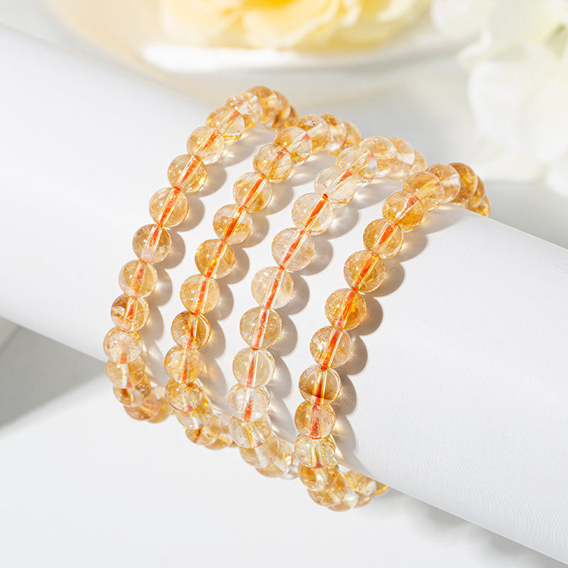 Elegant Citrine Gemstone Bracelets – ORVEL GEMS