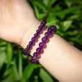 Load image into Gallery viewer, Amethyst Healing Beaded Bracelets – ORVEL GEMS
