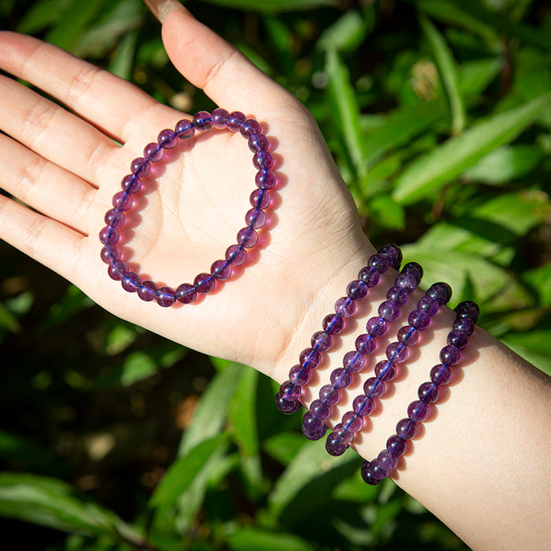 Elegant Amethyst Healing Bracelets – ORVEL GEMS