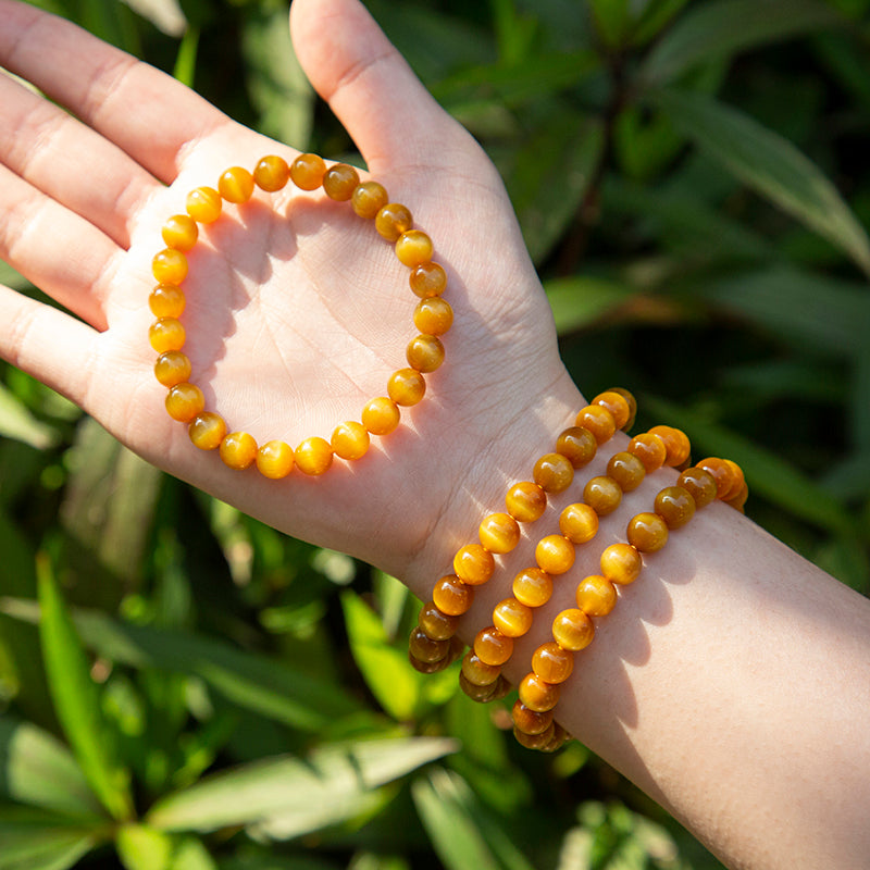 Honey Tiger's Eye Bracelet – ORVEL GEMS