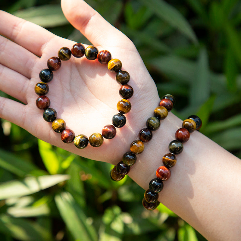 Multi Tiger's Eye Healing Bracelet – ORVEL GEMS