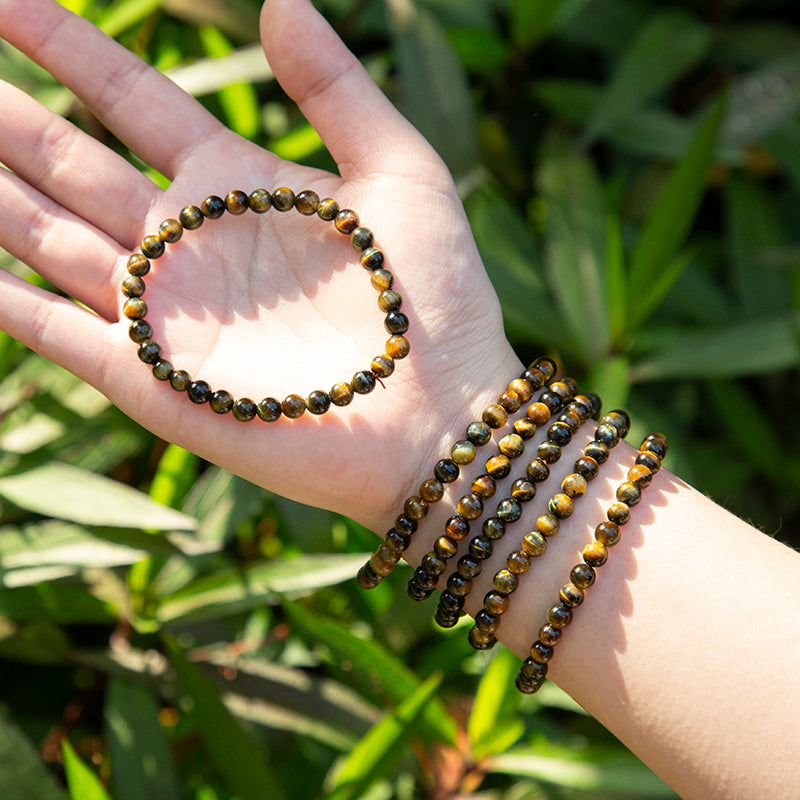 Chocolate Blue Tiger Eye Bracelet – ORVEL GEMS