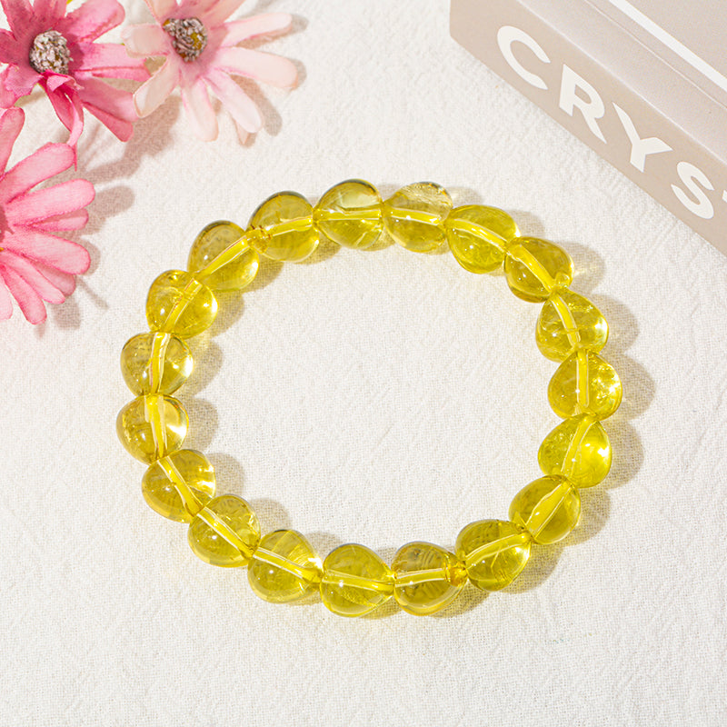 Lemon Quartz Beaded Bracelet – ORVEL GEMS